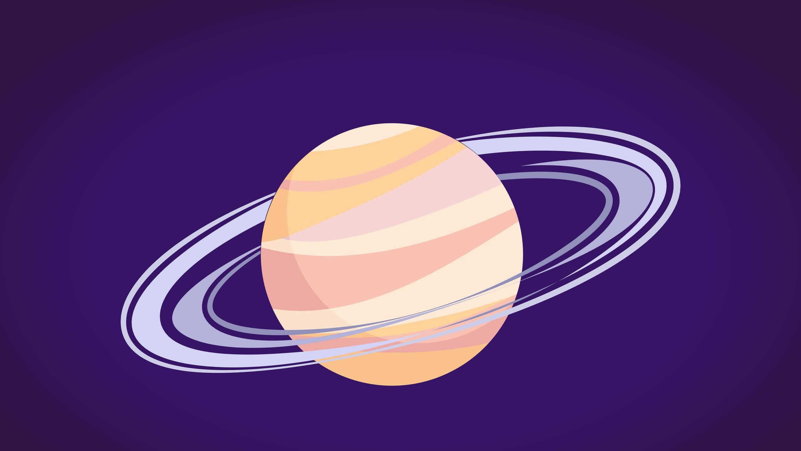 Saturnsfantastiska Lager Av Synliga Atmosfärer.