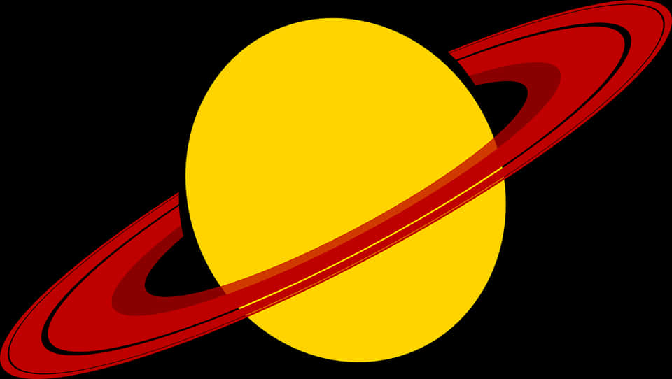 Saturn Vector Illustration PNG