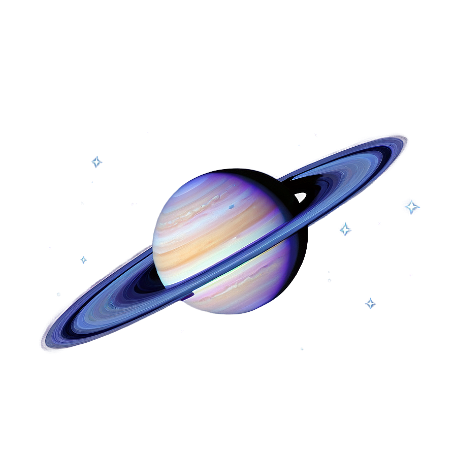 Saturn With Stars Png 19 PNG