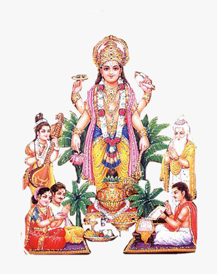 Satyanarayana Swamy White Background Wallpaper