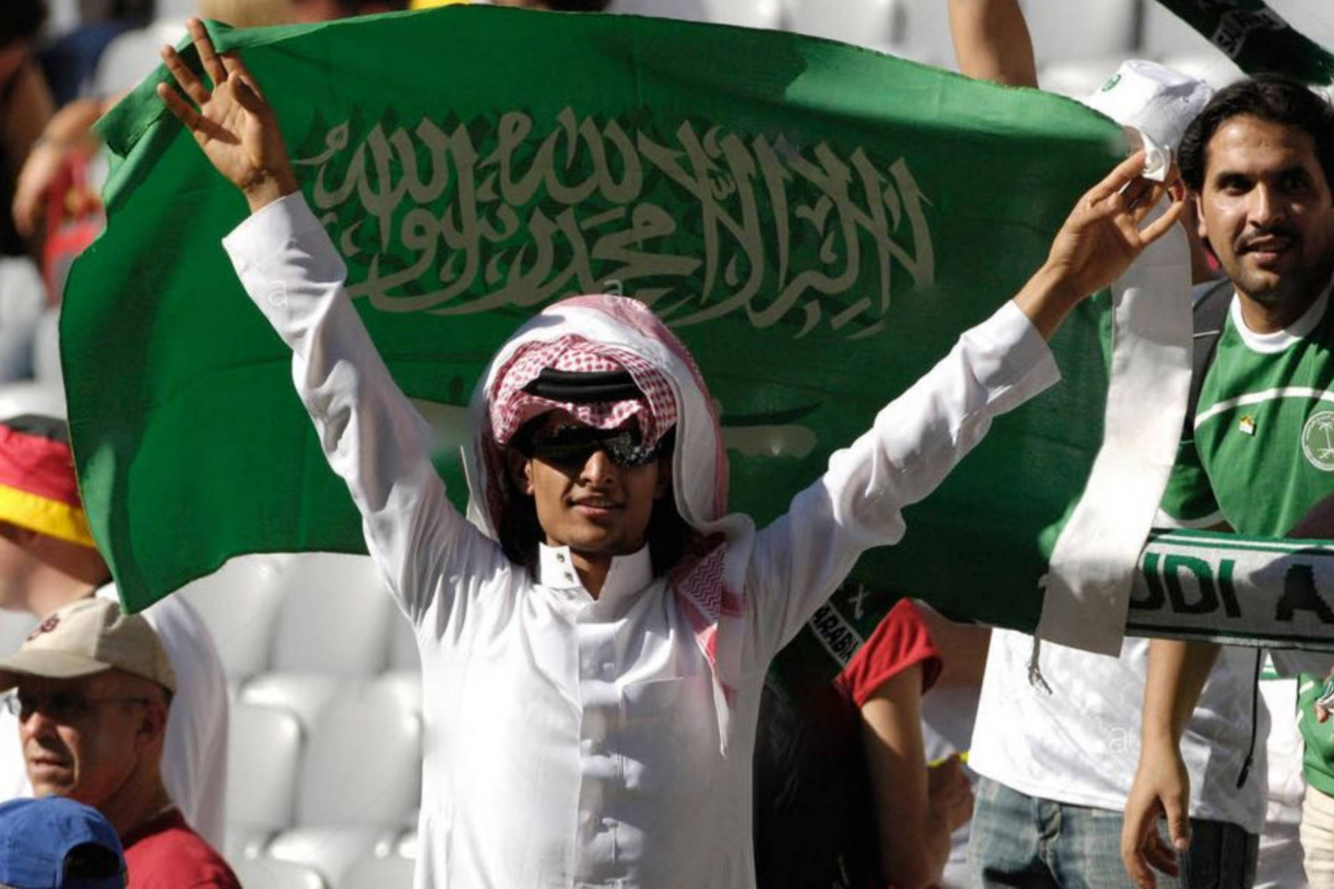 Saudi Arabia National Football Team Arabian Fans Wallpaper
