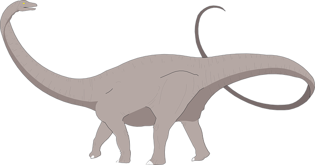 Sauropod Silhouette PNG