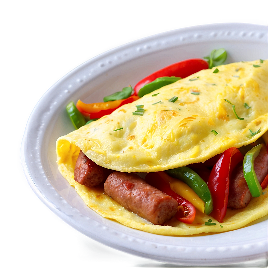 Sausage And Peppers Omelette Png 58 PNG