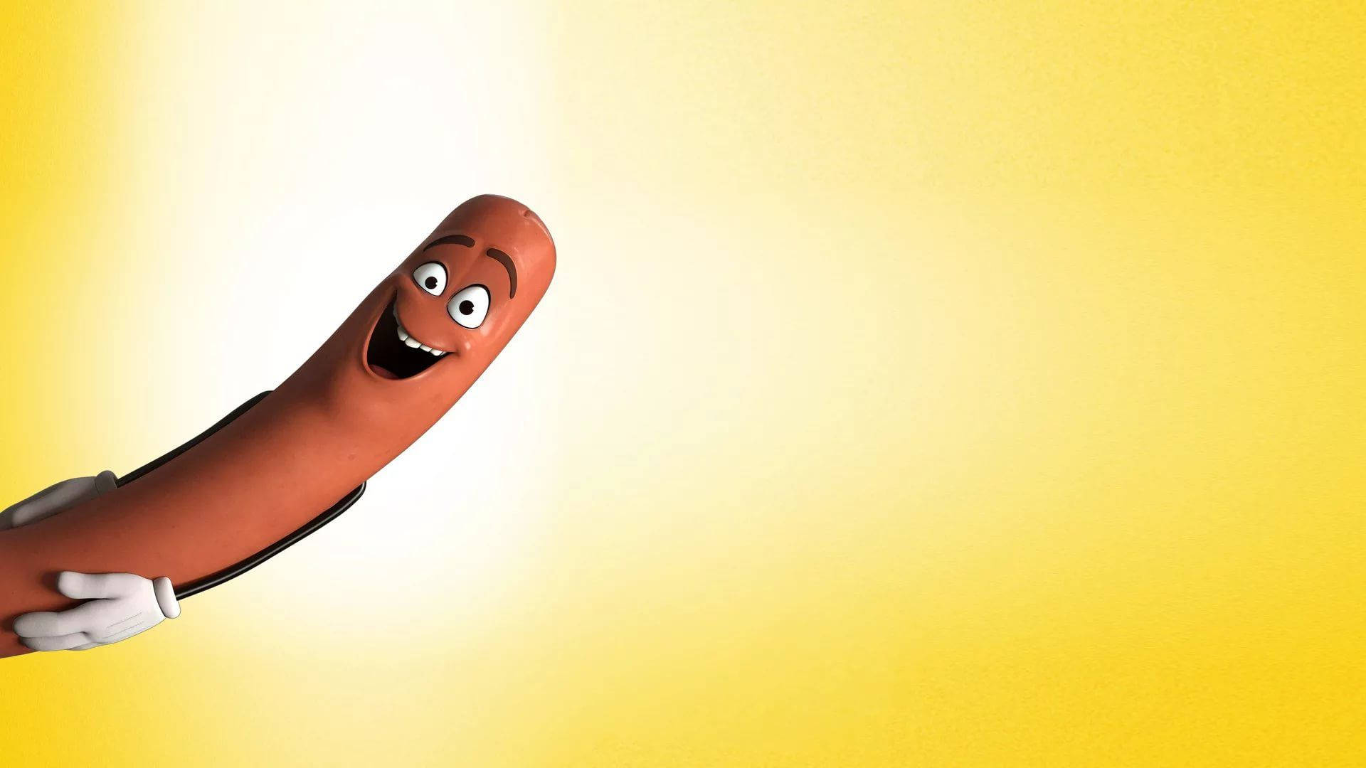 Funny sausage meme showing up on the left side of your screen. 