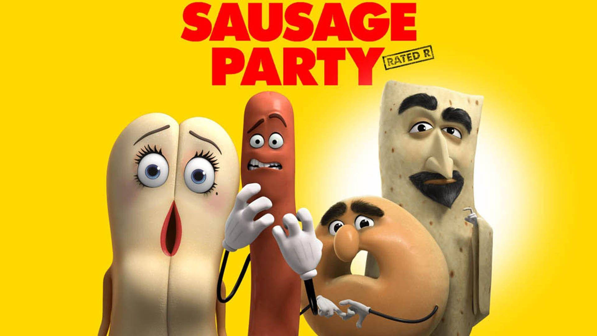 Sausage Party Movie Poster Wallpaper