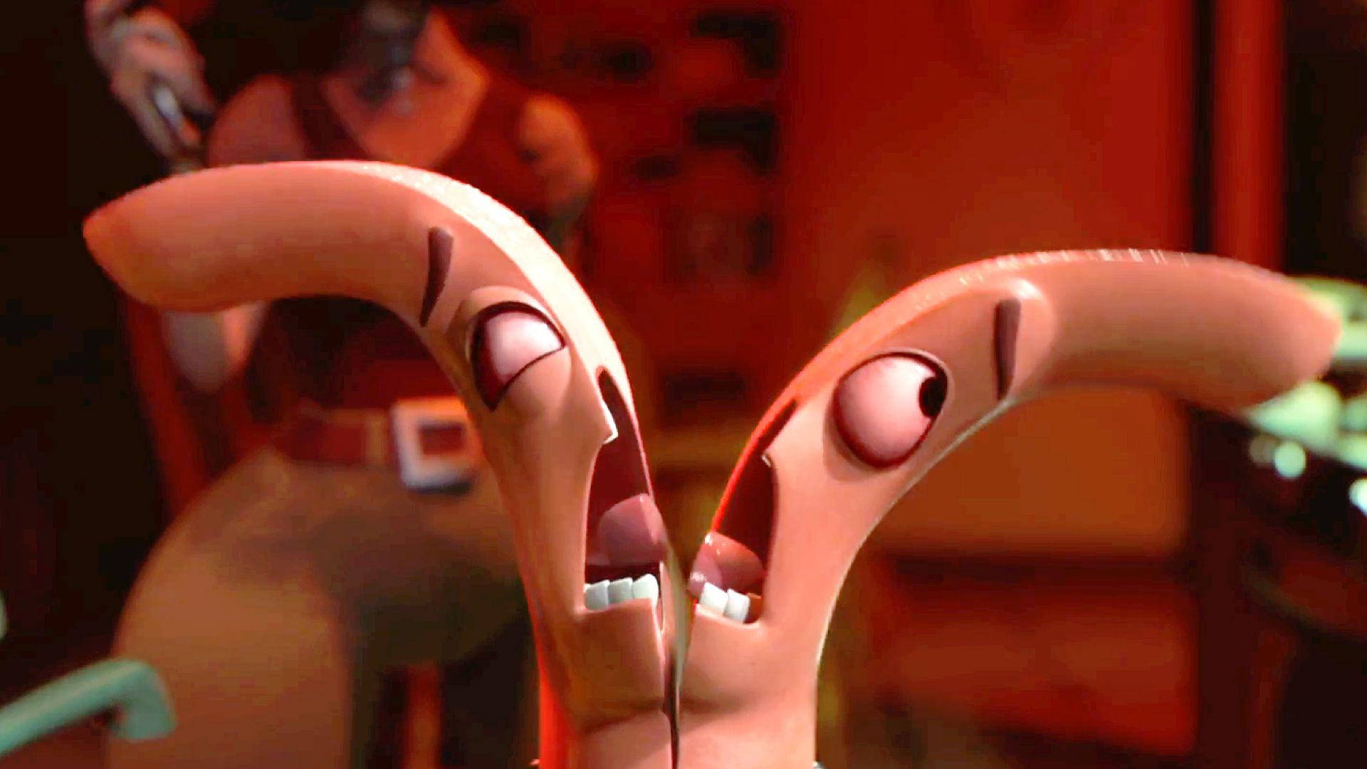 Wursthalbiert In Sausage Party Wallpaper