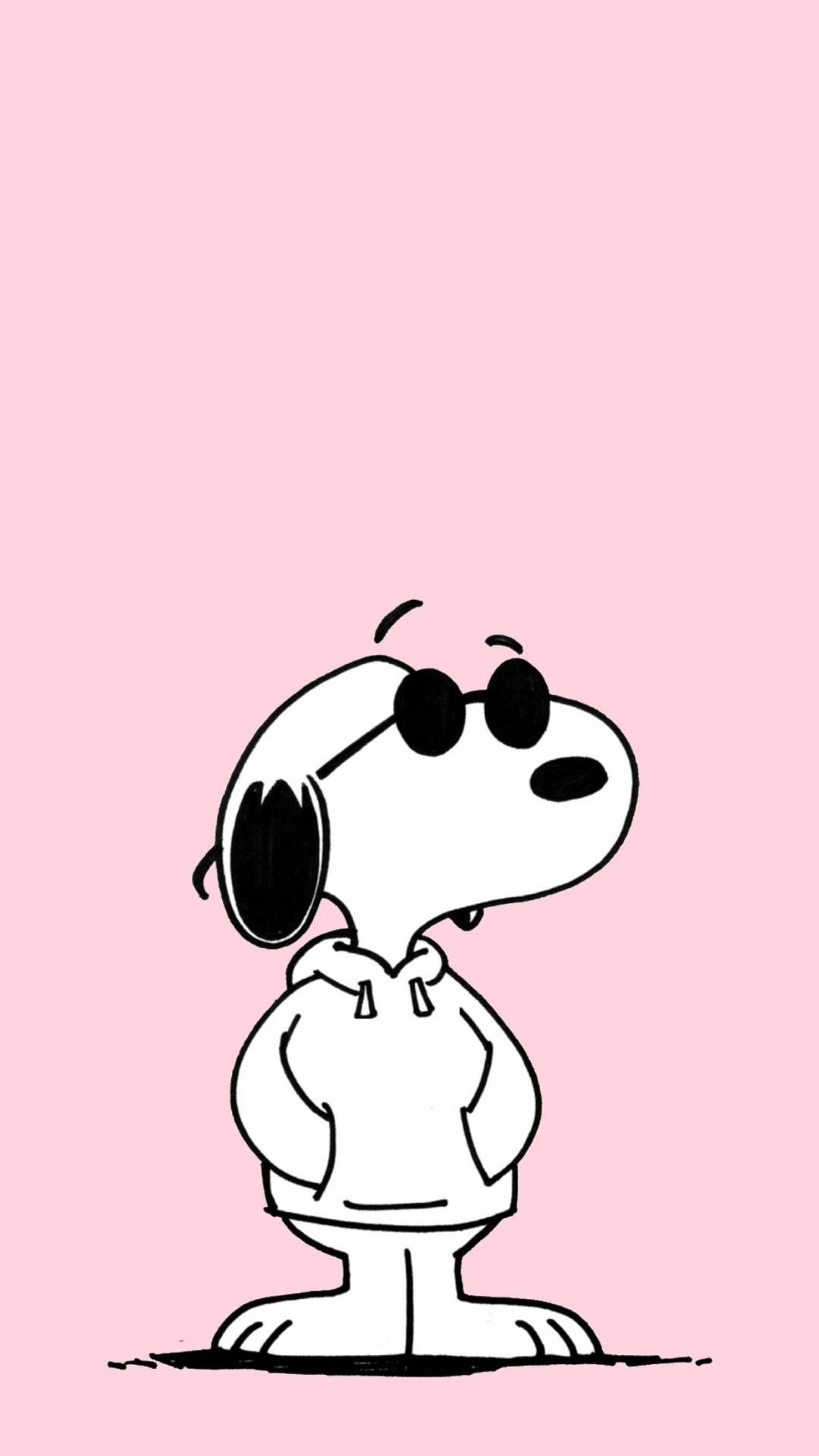 Savage Look Snoopy Cartoon Iphone Background