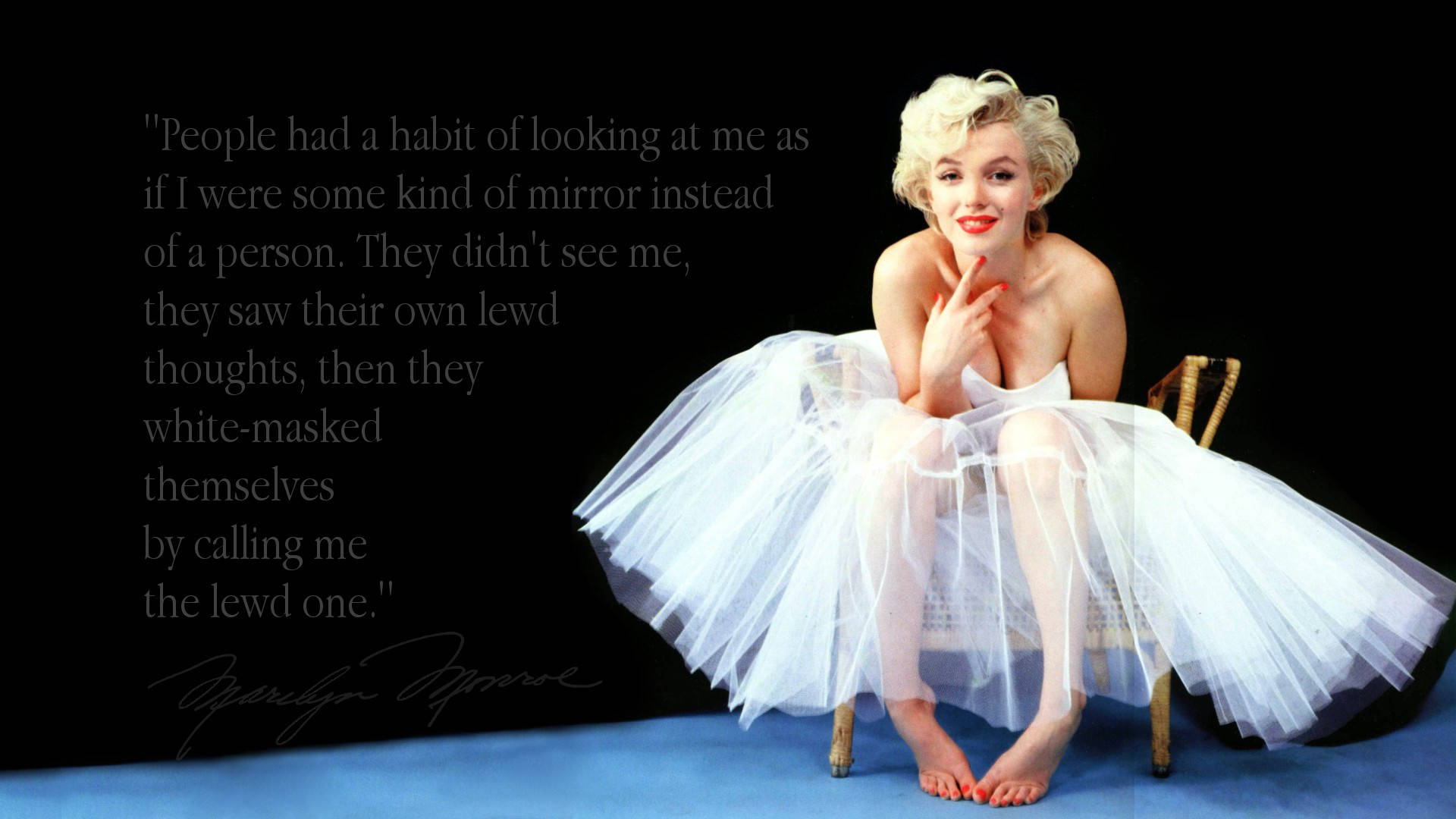 Savage Marilyn Monroe Quotes Wallpaper