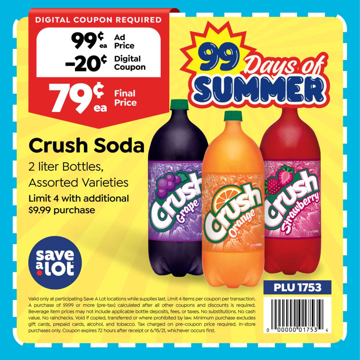Save A Lot Grocery Store Crush Soda Wallpaper