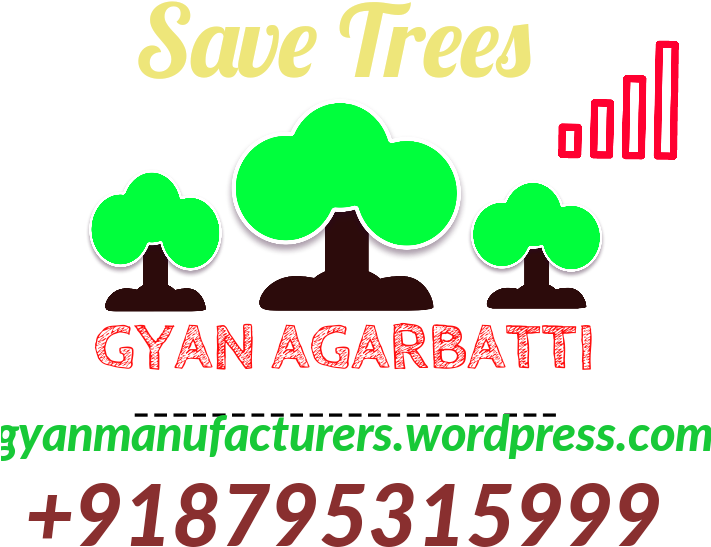 Save Trees Gyan Agarbatti Advert PNG
