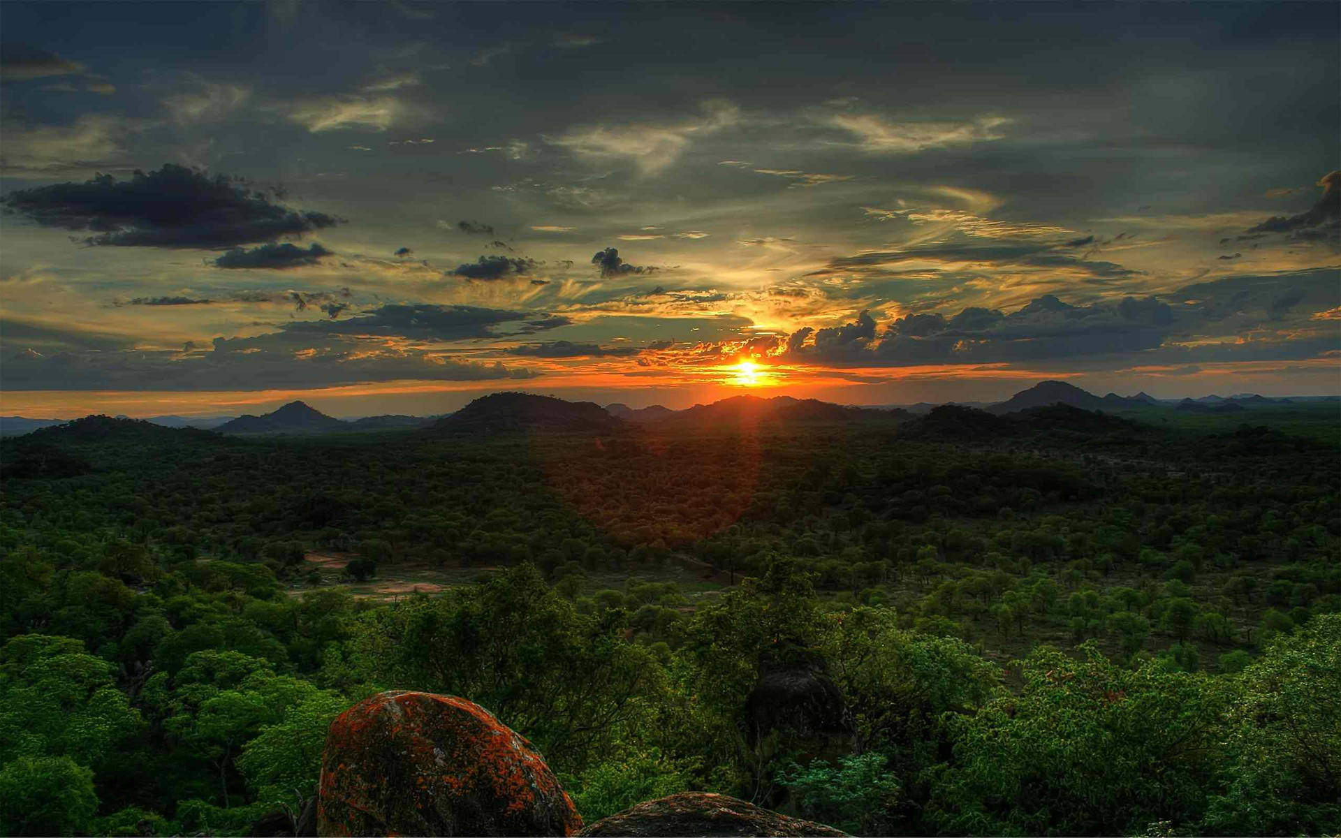 Savé Valley Conservancy Zimbabwe Background