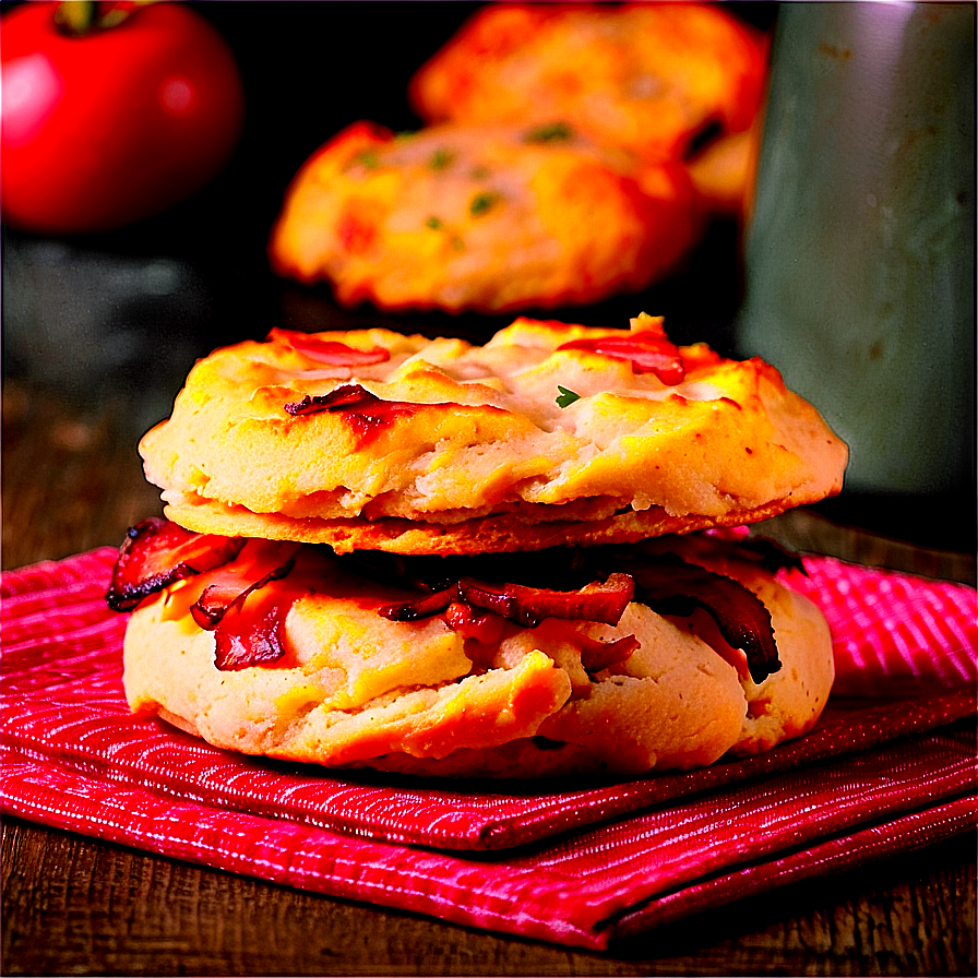 Savory Bacon Biscuits Png 06202024 PNG