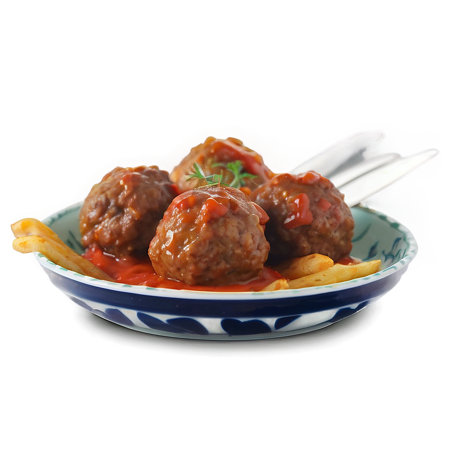 Savory Meatballs Png Rww16 PNG