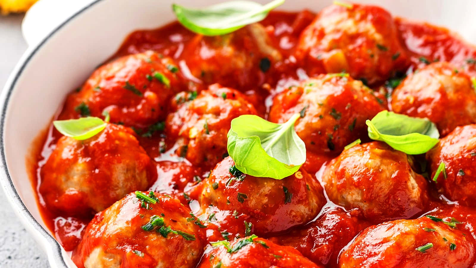 Savory Meatballsin Tomato Sauce.jpg Wallpaper