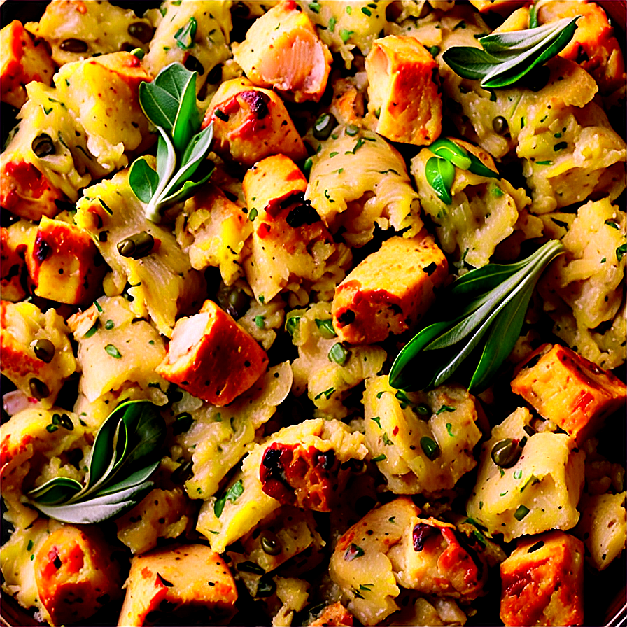Savory Sage Stuffing Png Gxw PNG