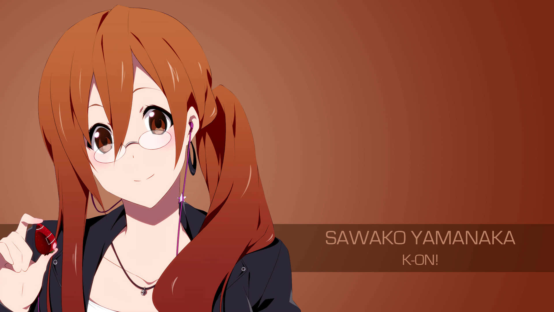 Sawako Yamanaka In Her Usual Cheerful Mood. Wallpaper