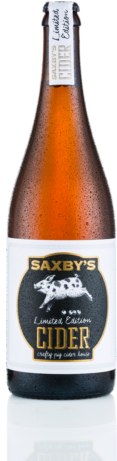 Saxbys Cider Limited Edition Bottle PNG