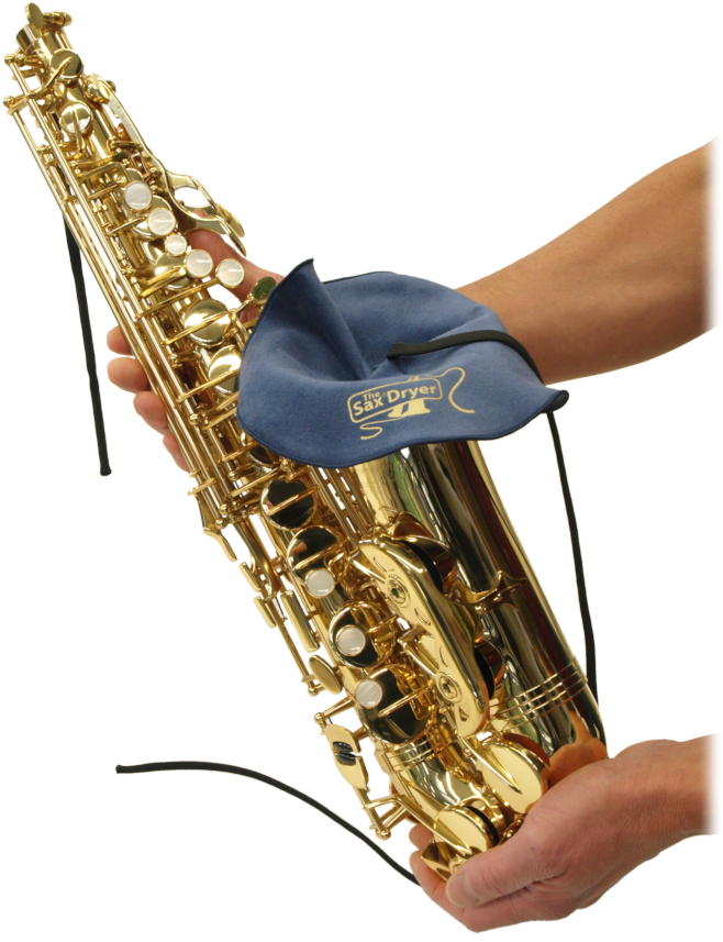 Saxophonewith Swab Cleaning Tool PNG