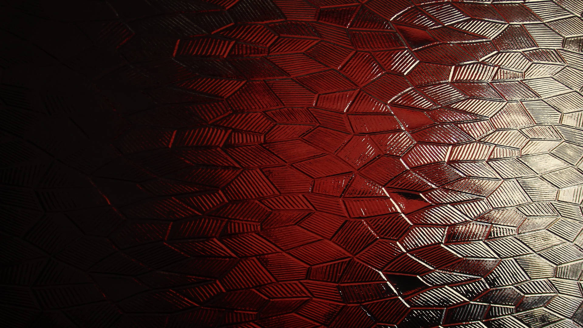Scaly Dark Red Abstract Wallpaper