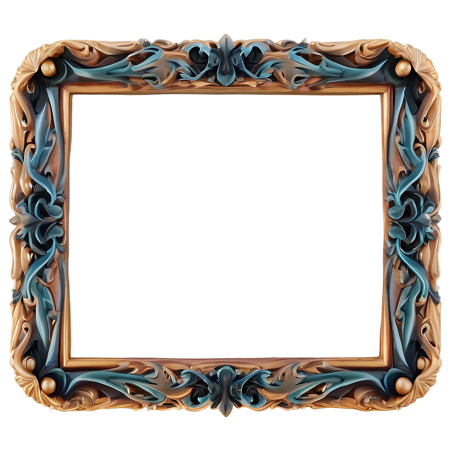 Scandinavian Mirror Frame Png 06212024 PNG