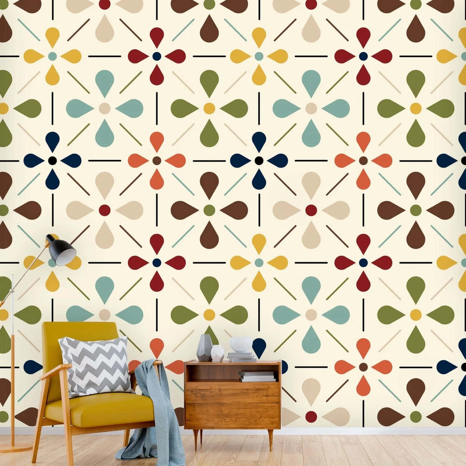 Scandinavian Style Interior Design Wallpaper