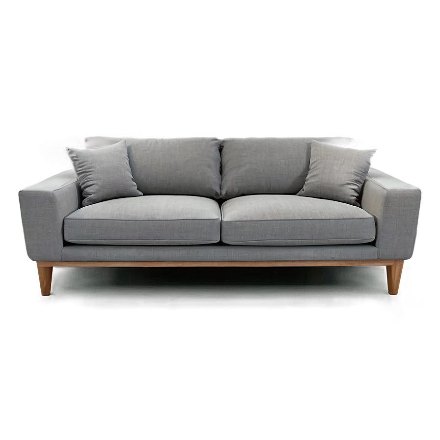 Scandinavian Style Sofa Png 05252024 PNG