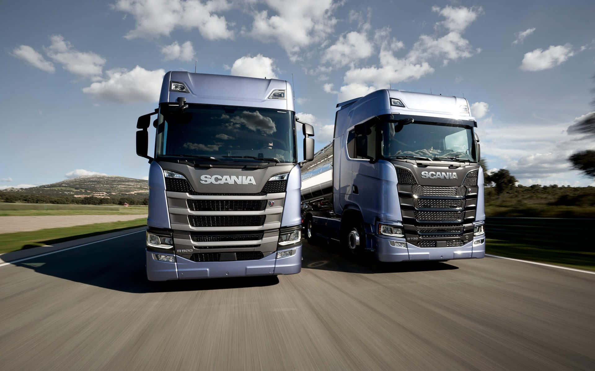 Scania Trucks Dynamic Driving Wallpaper