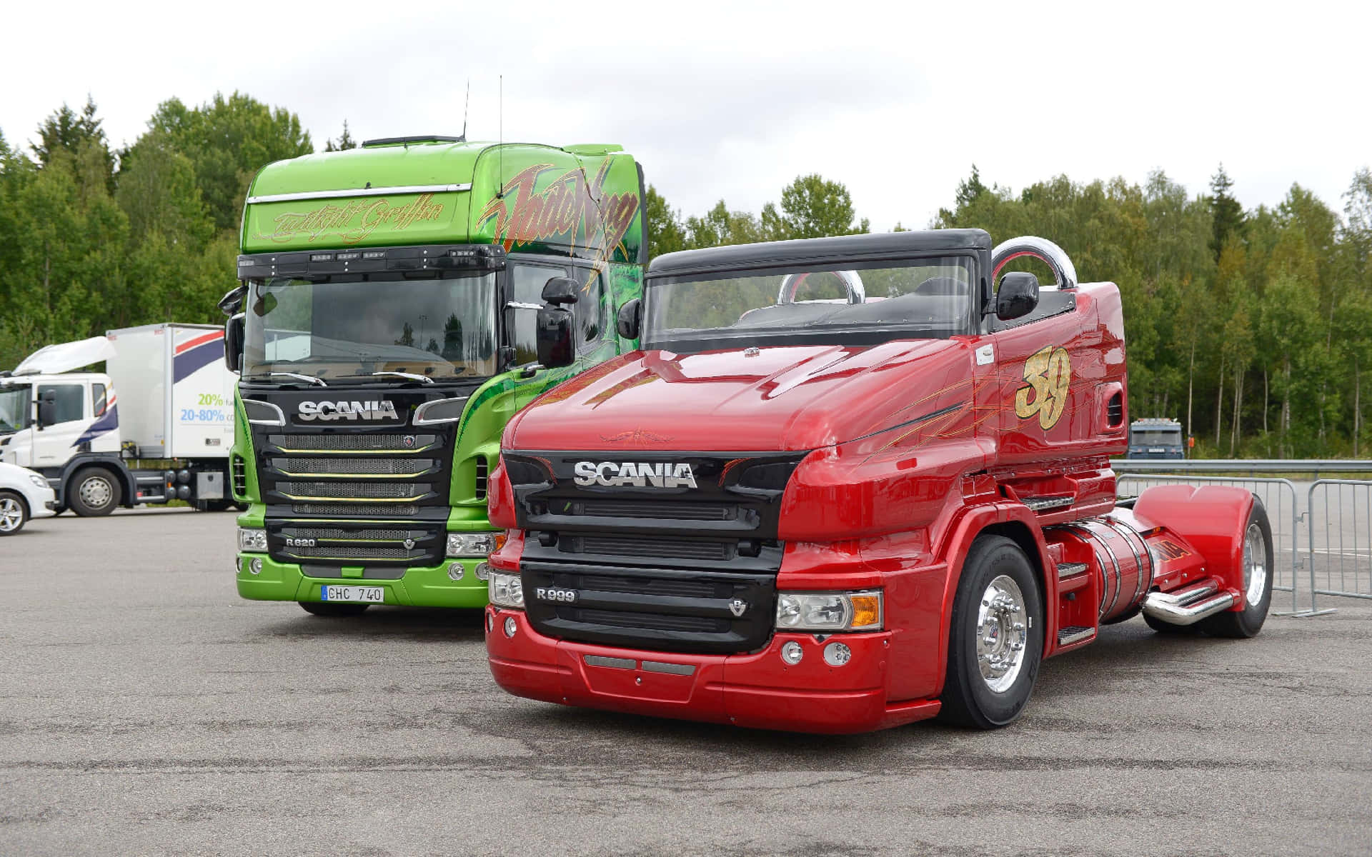 Scania Trucks Showcase Wallpaper