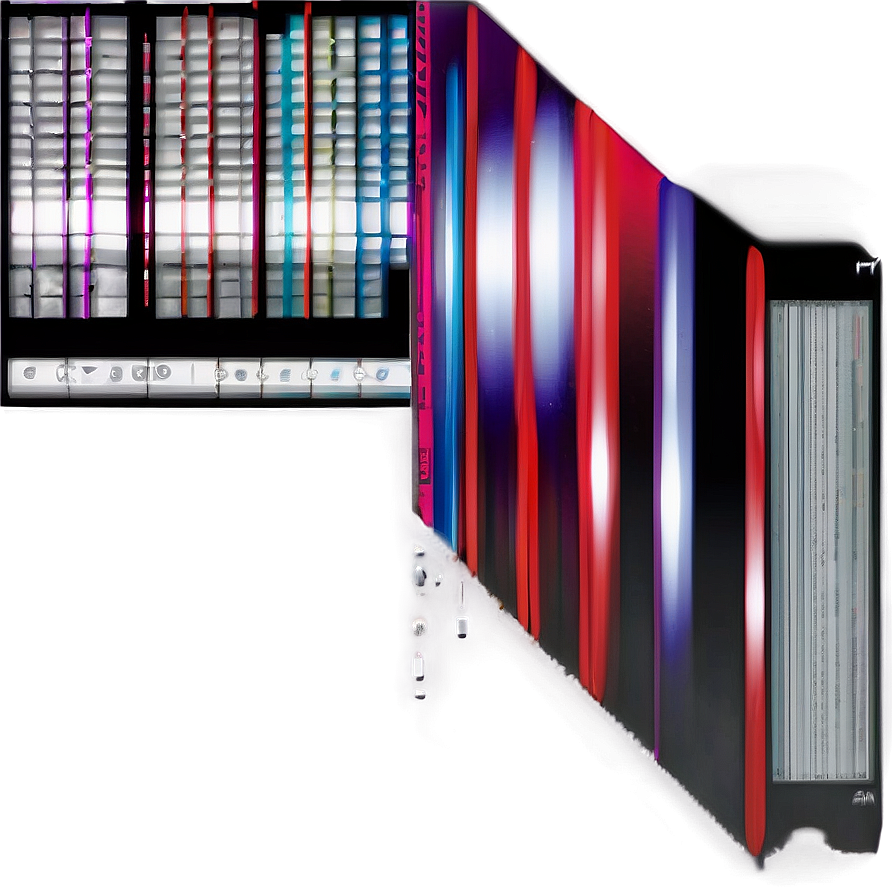 Scanlines Broadcasting Effect Png 06202024 PNG