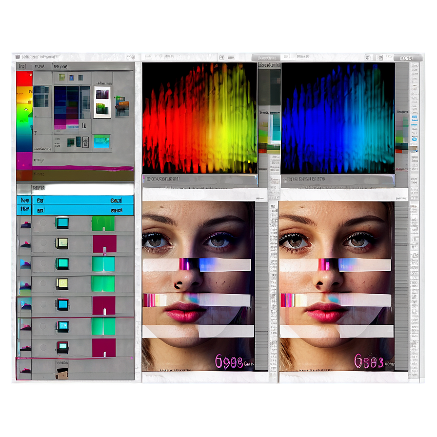 Scanlines Photo Filter Png Qow PNG