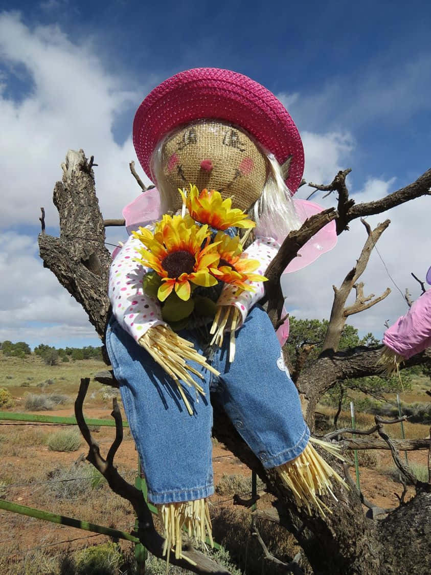 Scarecrow Hung On The Roots Picture