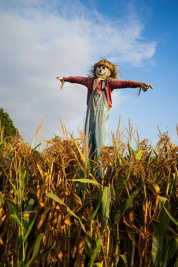 Grainfield Scarecrow Picture