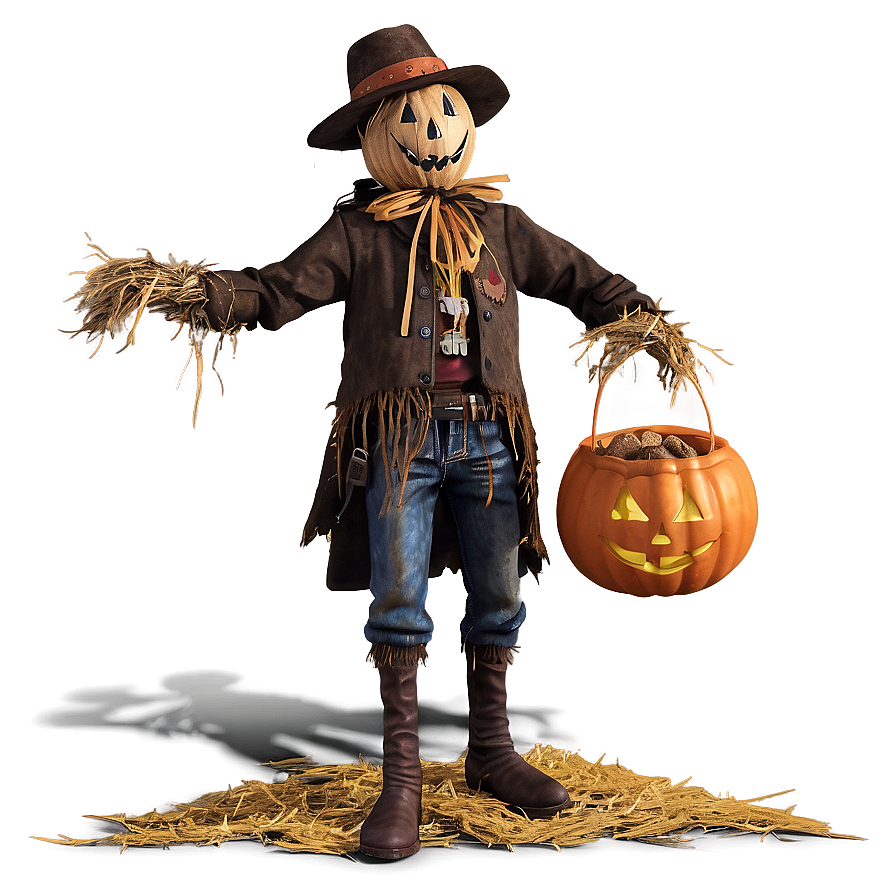 Scarecrow Scavenger Trick Or Treat Png Jfc33 PNG