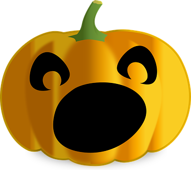 Scared Pumpkin Expression PNG