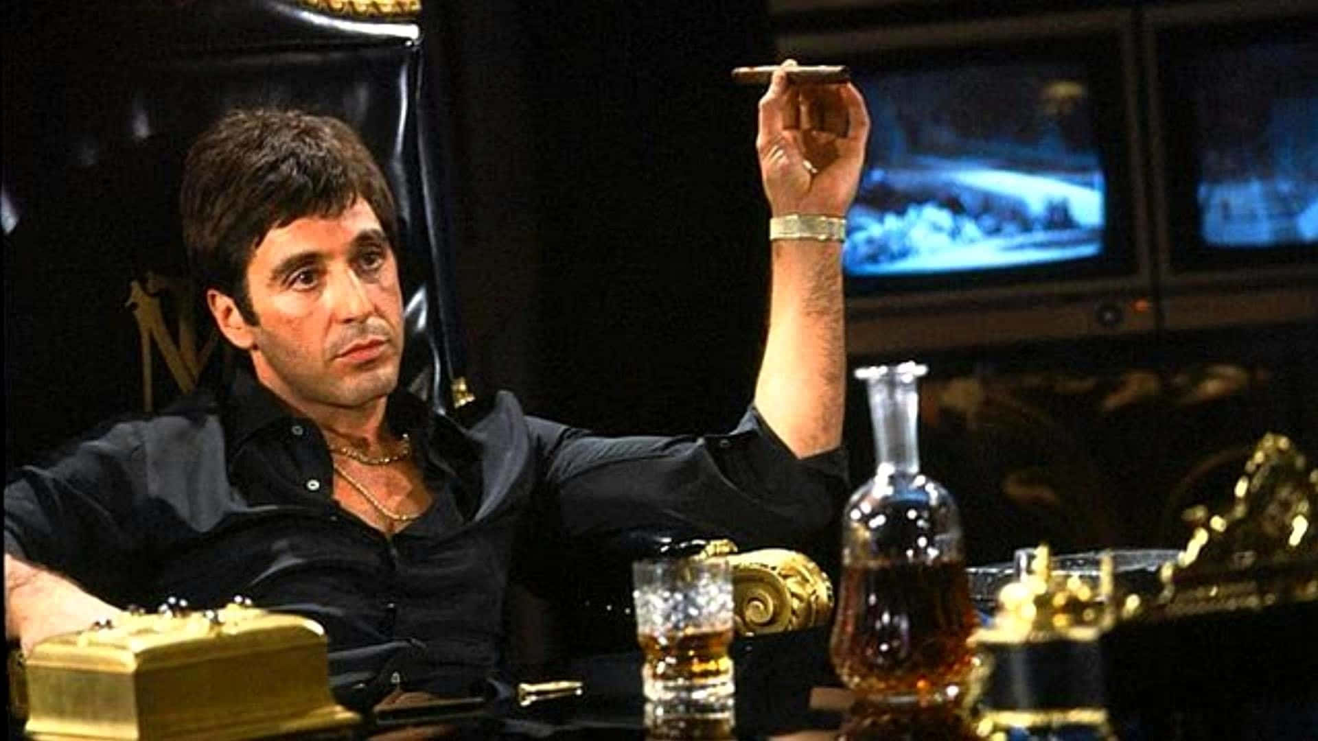 "The world is yours" Tony Montana, Scarface. Wallpaper