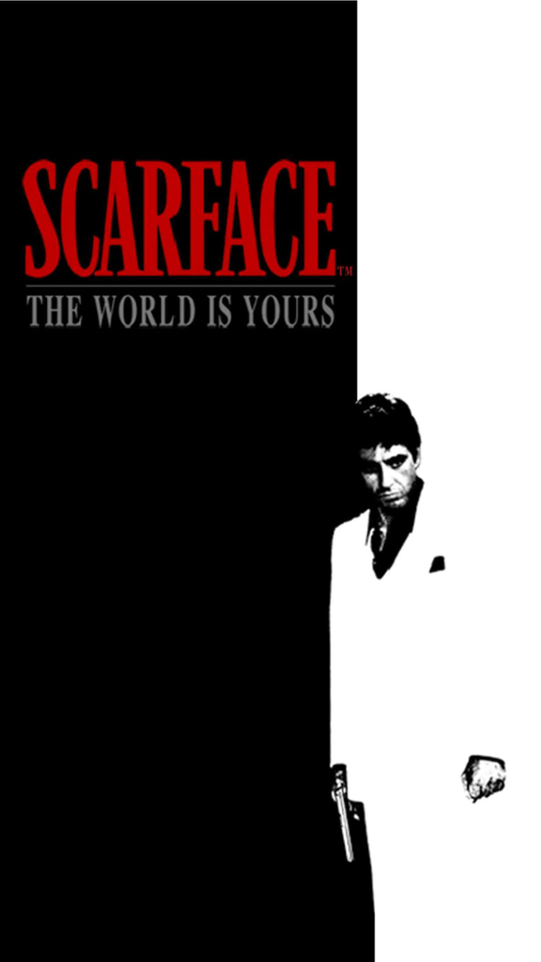 Få dig selv et Scarface iPhone tapet Wallpaper