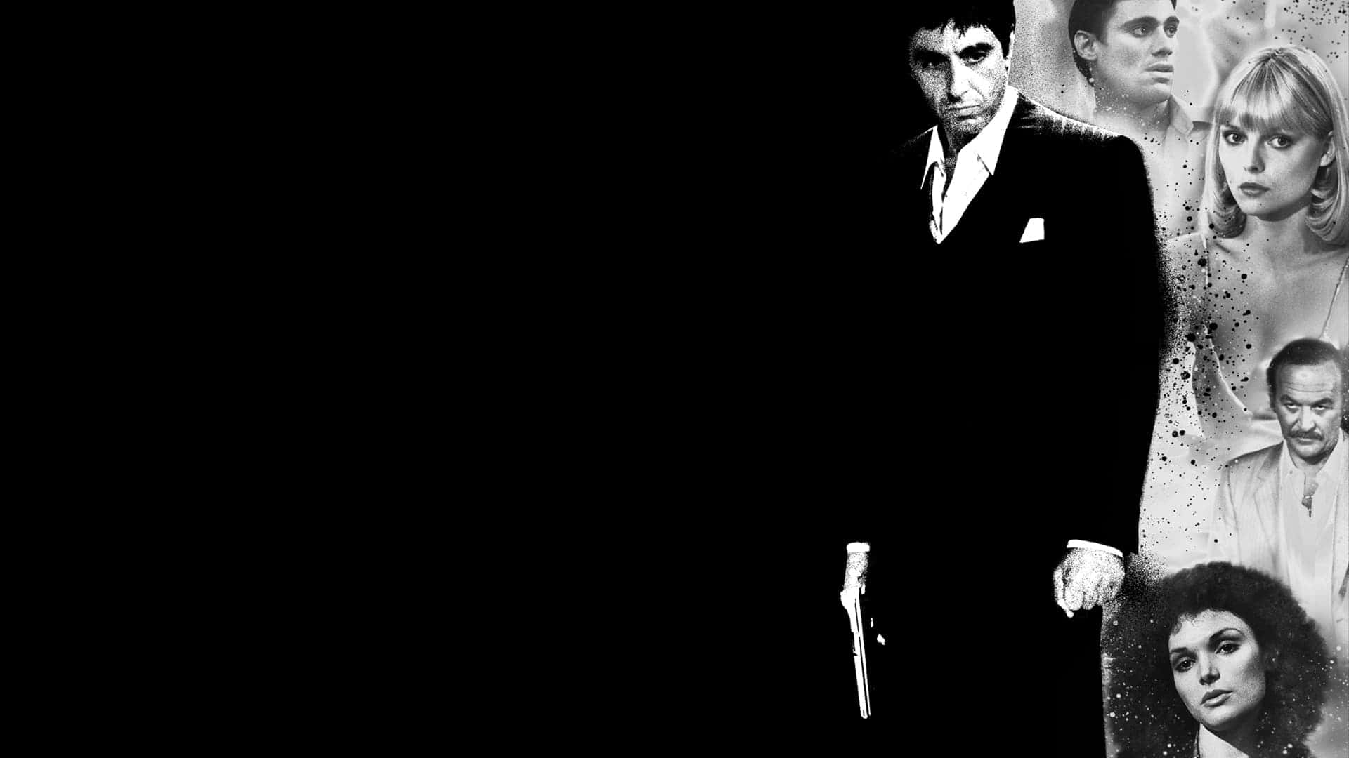 Scarface Montana Collage Wallpaper