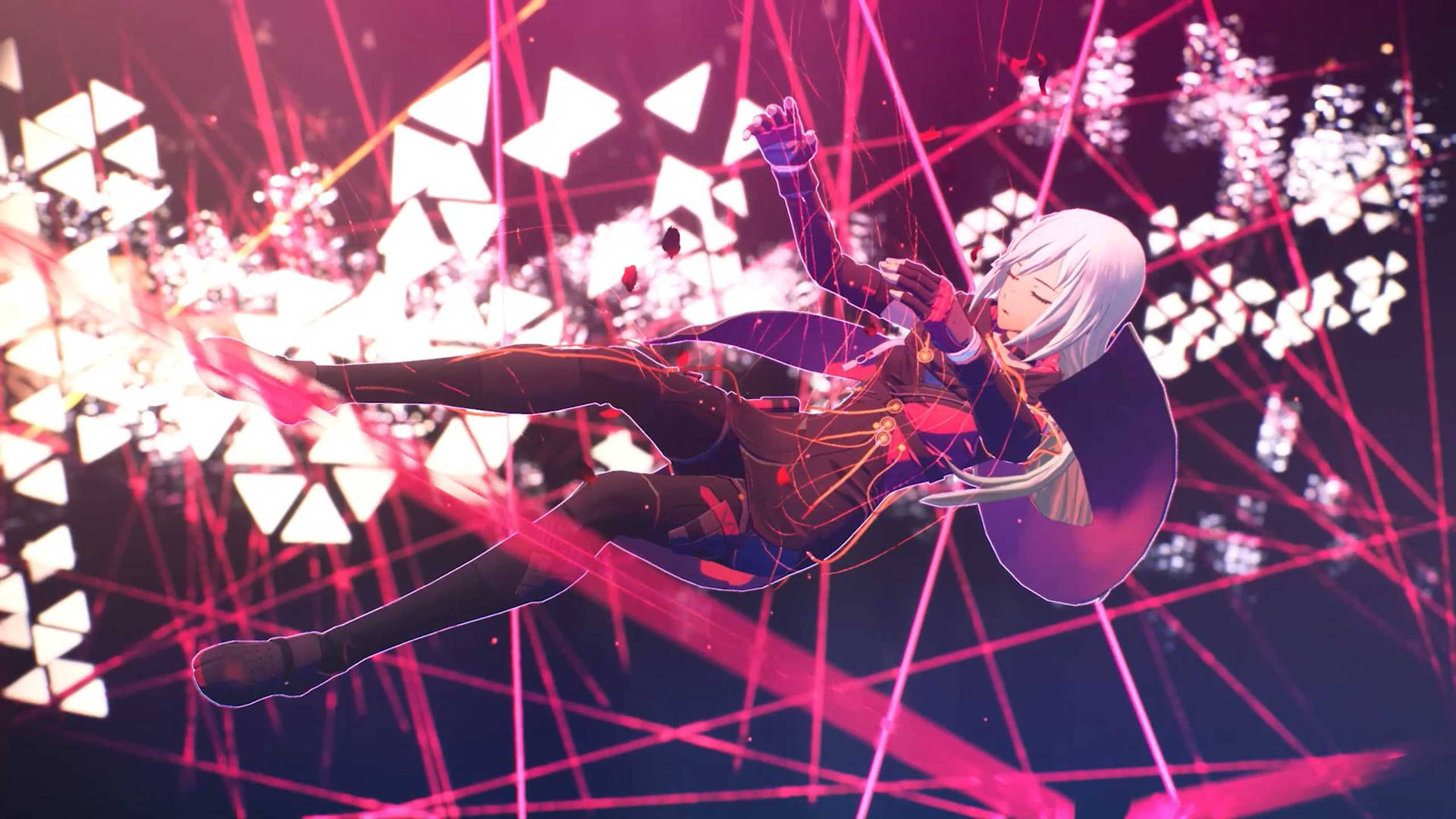 Scarlet Nexus - Kasane and the Red Strings of Fate Wallpaper