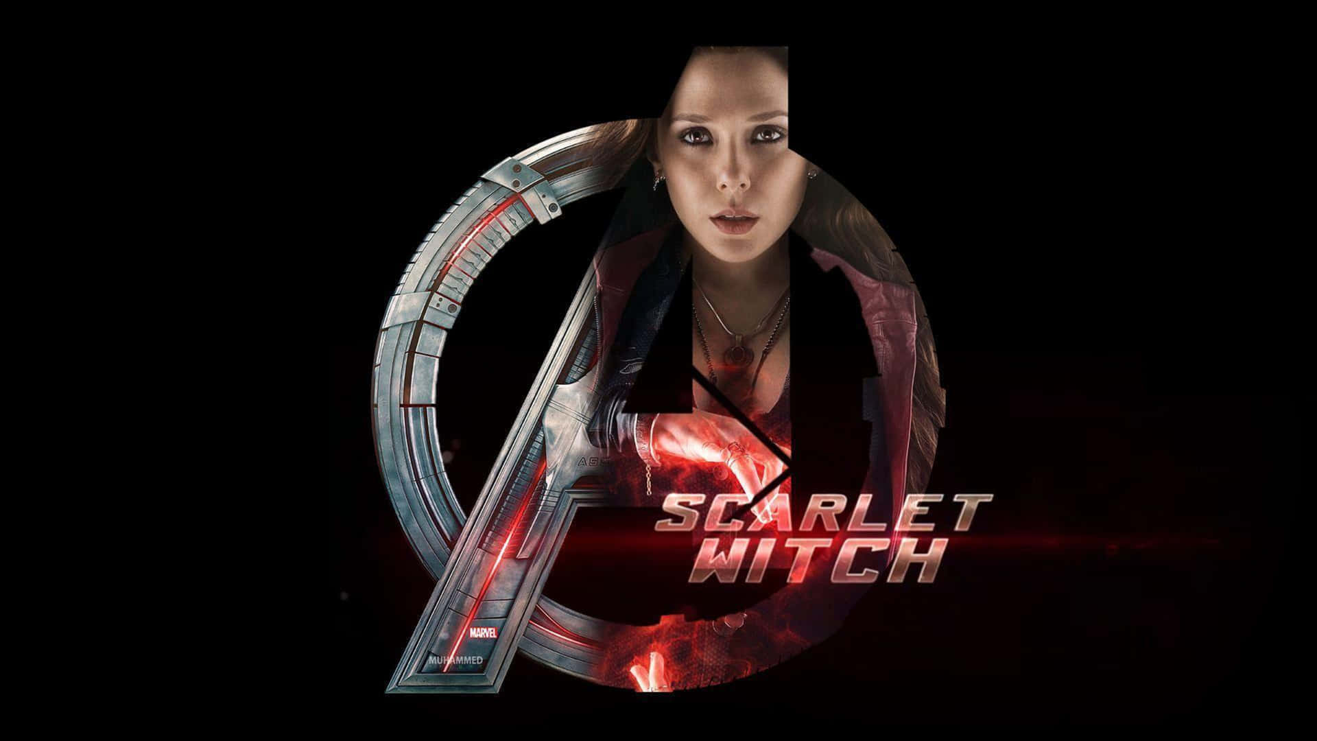 Scarlet Witch Graphic Poster 8k Wallpaper