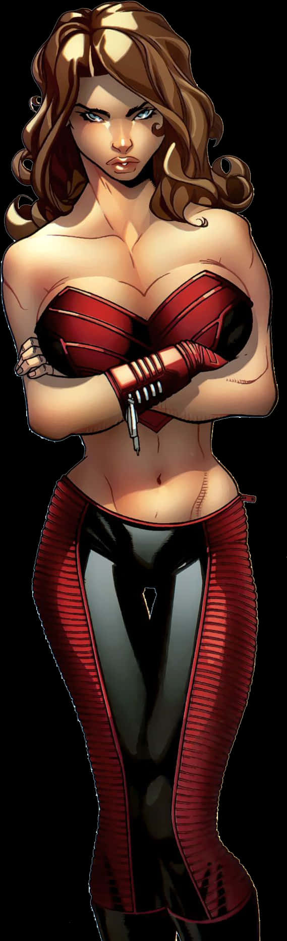 Scarlet Witch Comic Art PNG