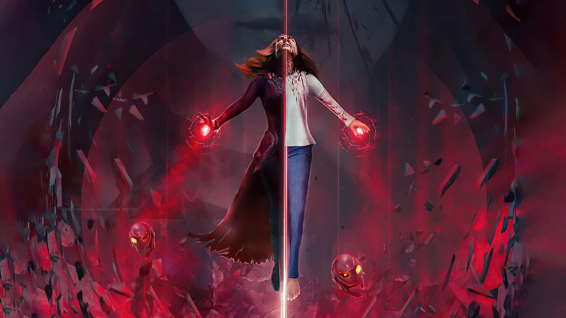 Scarlet Witch Power Unleashed Wallpaper
