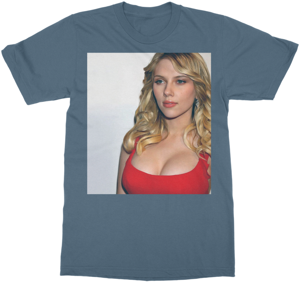 Scarlett Graphic Tshirt Design PNG