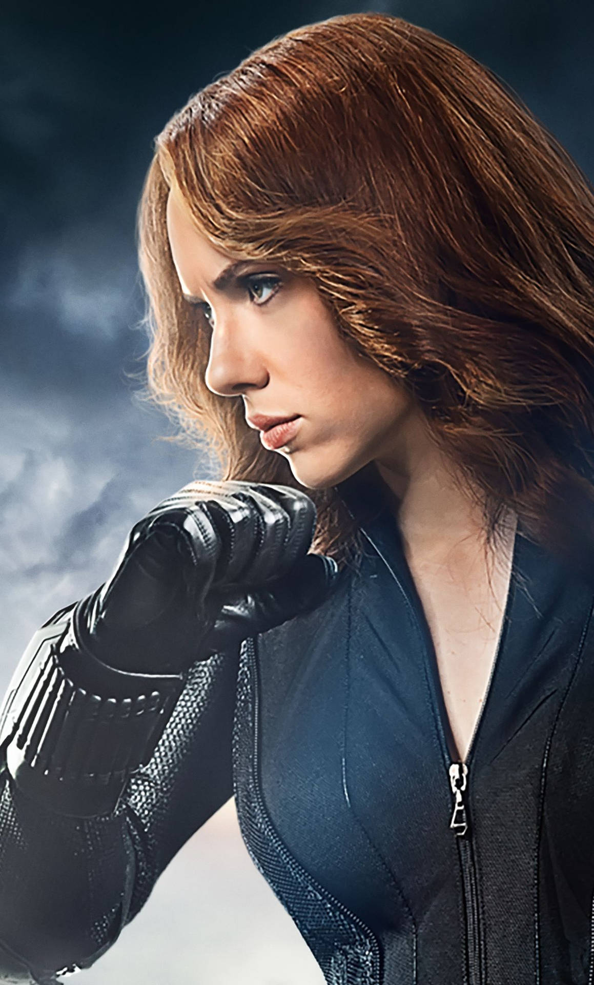 Scarlett Johanssos as Marvel's Black Widow. Wallpaper
