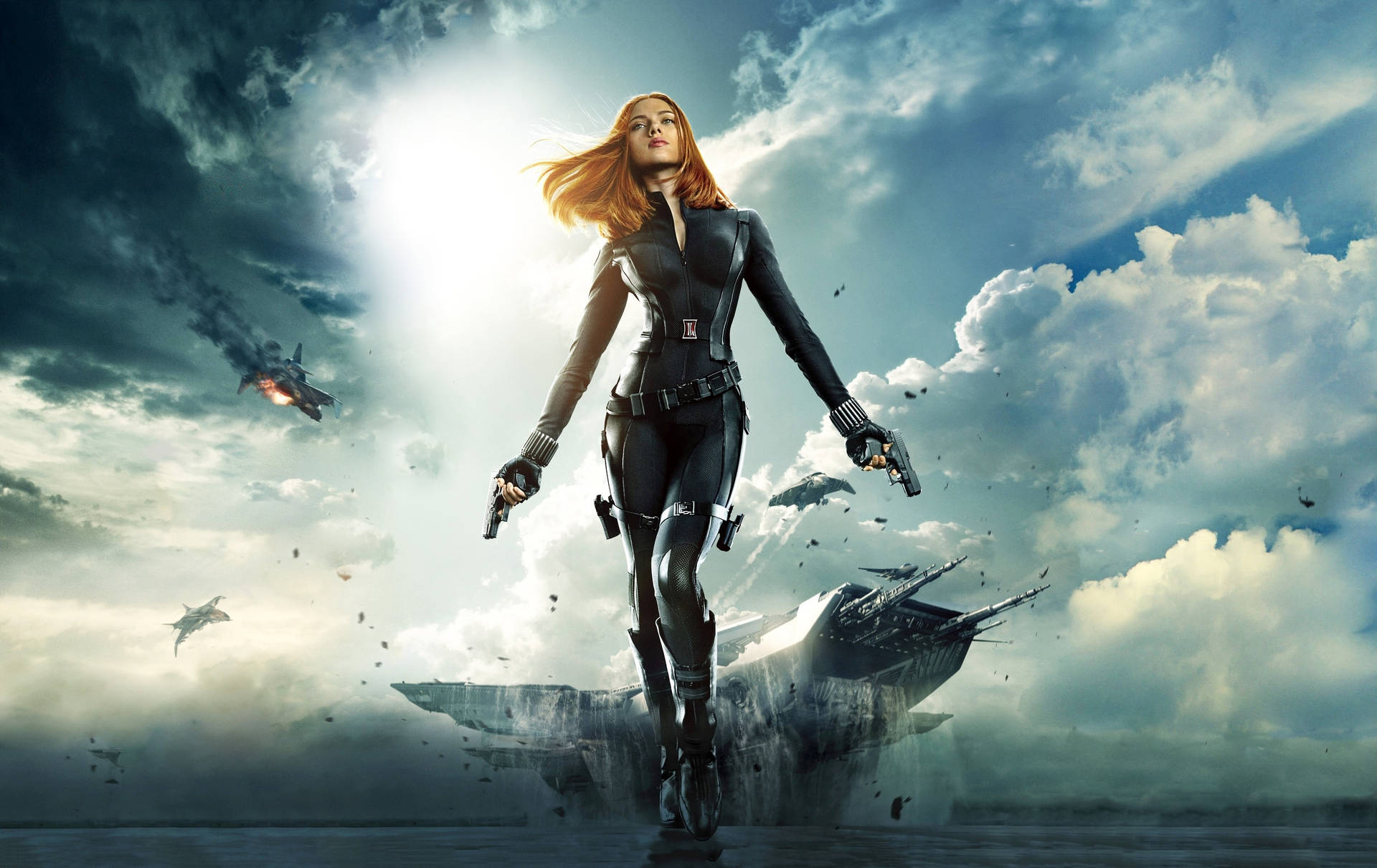 Scarlett Johansson As Black Widow Desktop Wallpaper