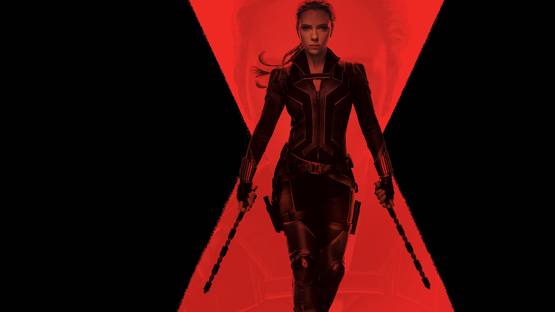 Scarlett Johansson som Sort Ulv i Avengers: Endgame Wallpaper