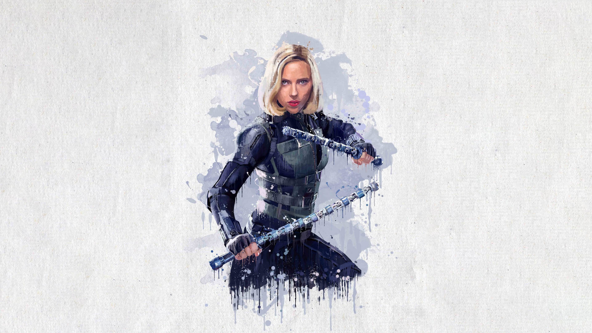 Scarlett Johansson Infinity War Art