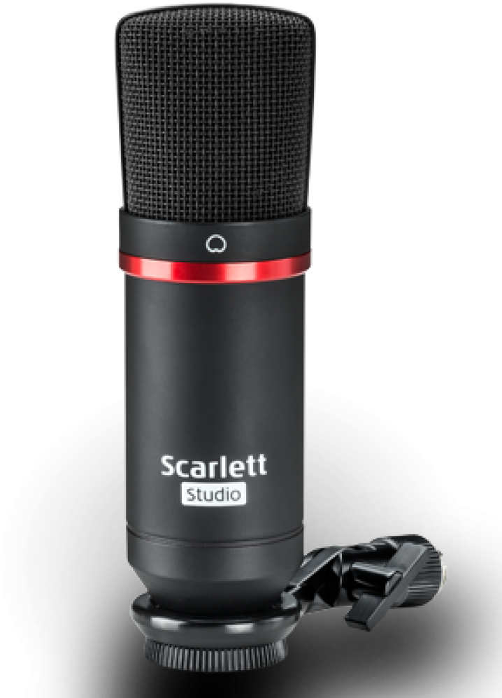 Scarlett Studio Microphone PNG