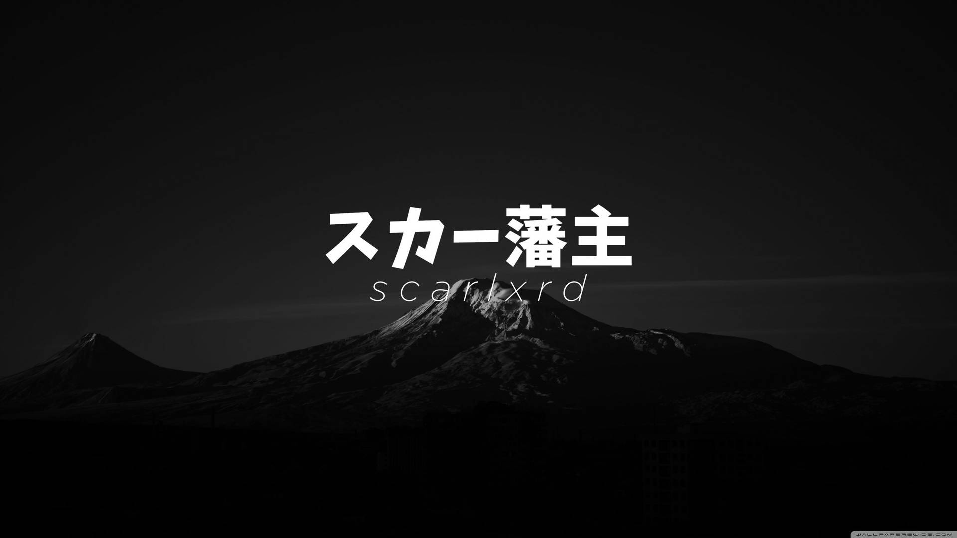 Scarlxrdmonte Fuji. Fondo de pantalla