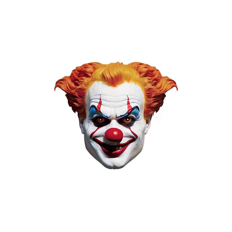 Scary Clown Face Png Tsd42 PNG