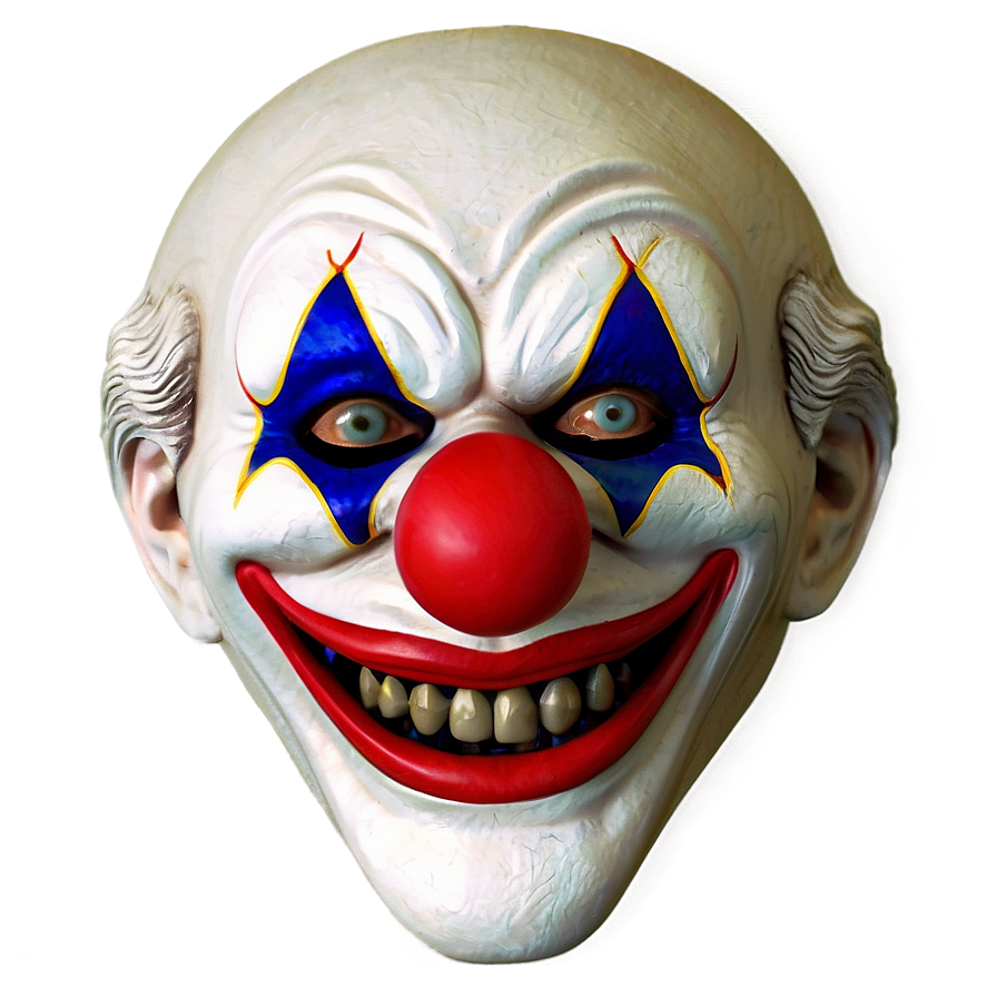 Download Scary Clown Mask Png Gyg | Wallpapers.com